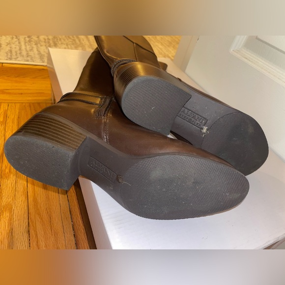 Brown Leather ALFANI Riding Boots - Size 5.5 M - Picture 6 of 13